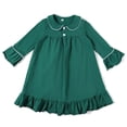 thumbnail image 1 of Venta al por mayor 2023 Festival de pijamas de algodón verde para niños y niñas, pijama a juego, camisón para bebé, ropa de dormir para niños, pijamas de Navidad para niños pequeños, 1 of 4