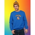 thumbnail image 2 of Jumping Corgi Love For All Sweatshirt Men -Smartprints Designs, Male Large, 2 of 4