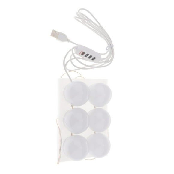 Tira de espejo LED de estilo vanity para baño, lámpara de maquillaje 45x45x49mm jinwen luces de espejo de vanidad