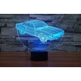thumbnail image 6 of YSITIAN Cool Car 3D Illusion LED Night Light Colorful Acrylic Table Lamp for Party Kids Toys Home Deco Bar Lamp H1116-150, 6 of 7