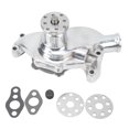 thumbnail image 1 of V8 Engine Water Pump, Aluminum High Volume Short Water Pump High Hardness Fast Heat Dissipation Rustproof Large Water   For  V8 283 327 350, 1 of 7