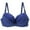 Women's Bras Dark Blue, variant on Womens Everyday Bras, Women’s Push Up Sexy Lace Bra Comfort Padded Underwire Bra Lift Up Add One Cup S-XXL