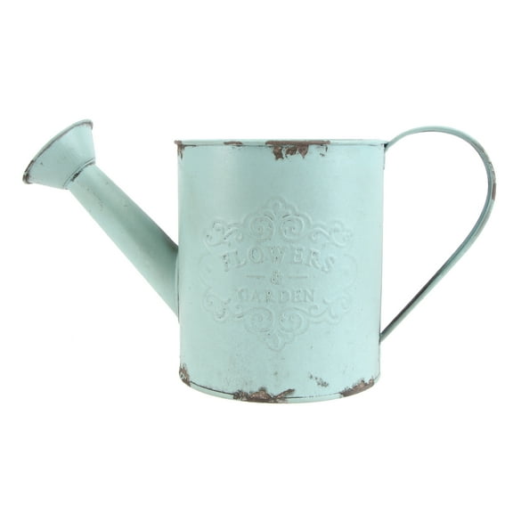 WRITWAA Decorative Metal Bucket Flower Pot Vase - 1 Piece Stylish Planter for Indoor Outdoor