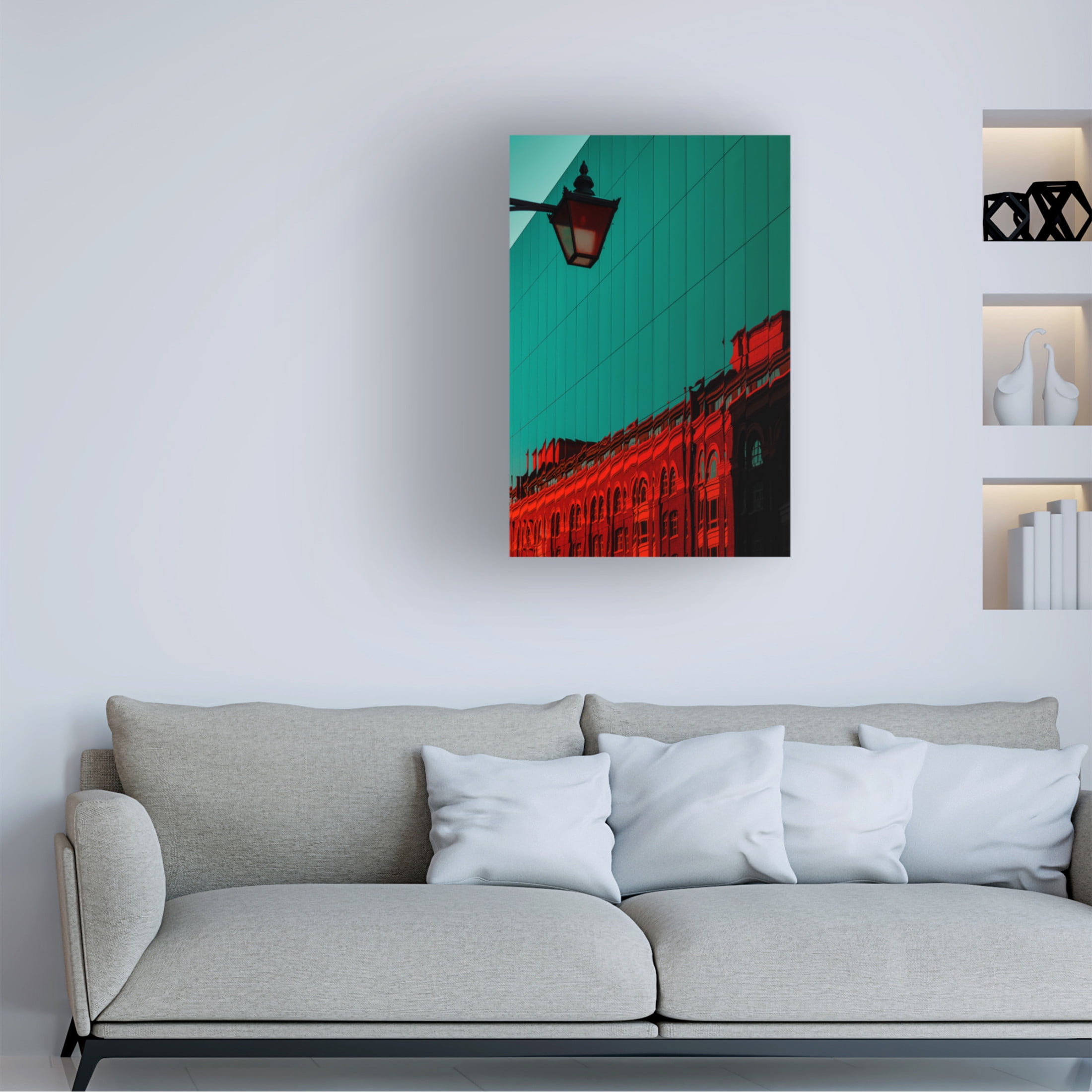 Canvas Wall Art - Chris Hamilton 'A Light At The Window ' Wall Art for Living Room, Bedroom, or Office Décor by Trademark Fine Art - 22 x 32 Inches