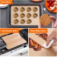 thumbnail image 3 of Silicone Baking Sheet,Bexikou Free Cutting Non-Slip Pastry Mat,Non-Stick Baking Mat Roll,Heat Resistant Silicone Pastry Mat Dough Rolling Mat, Silicone Oven Liner for Kitchen Baking-11.8in*6FT, 3 of 7