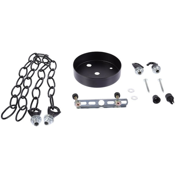 1pc Nordic Ceiling Light Suction Plate Household Ceiling Plate with 2pcs Chains