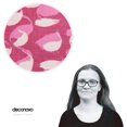 thumbnail image 2 of Deconovo Lino sintético con presillas Pattern Table Cover, Water and Spill Resistant Rectangle Tablecloth para Party, Rose Red, 54x102 Inch, 2 of 7