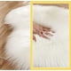 thumbnail image 4 of Alfombras de área shaggy para dormitorio Peluche Shaggy Área Alfombras Piso Fluffy Alfombra Para El Alfombras de área shaggy-40*50cm, 4 of 5