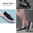 thumbnail image 4 of Guardurnaity Mocasines para mujer, zapatos para caminar al aire libre, cómodos zapatos planos duraderos sin cordones, zapatos informales con Type2 NO2, 4 of 6