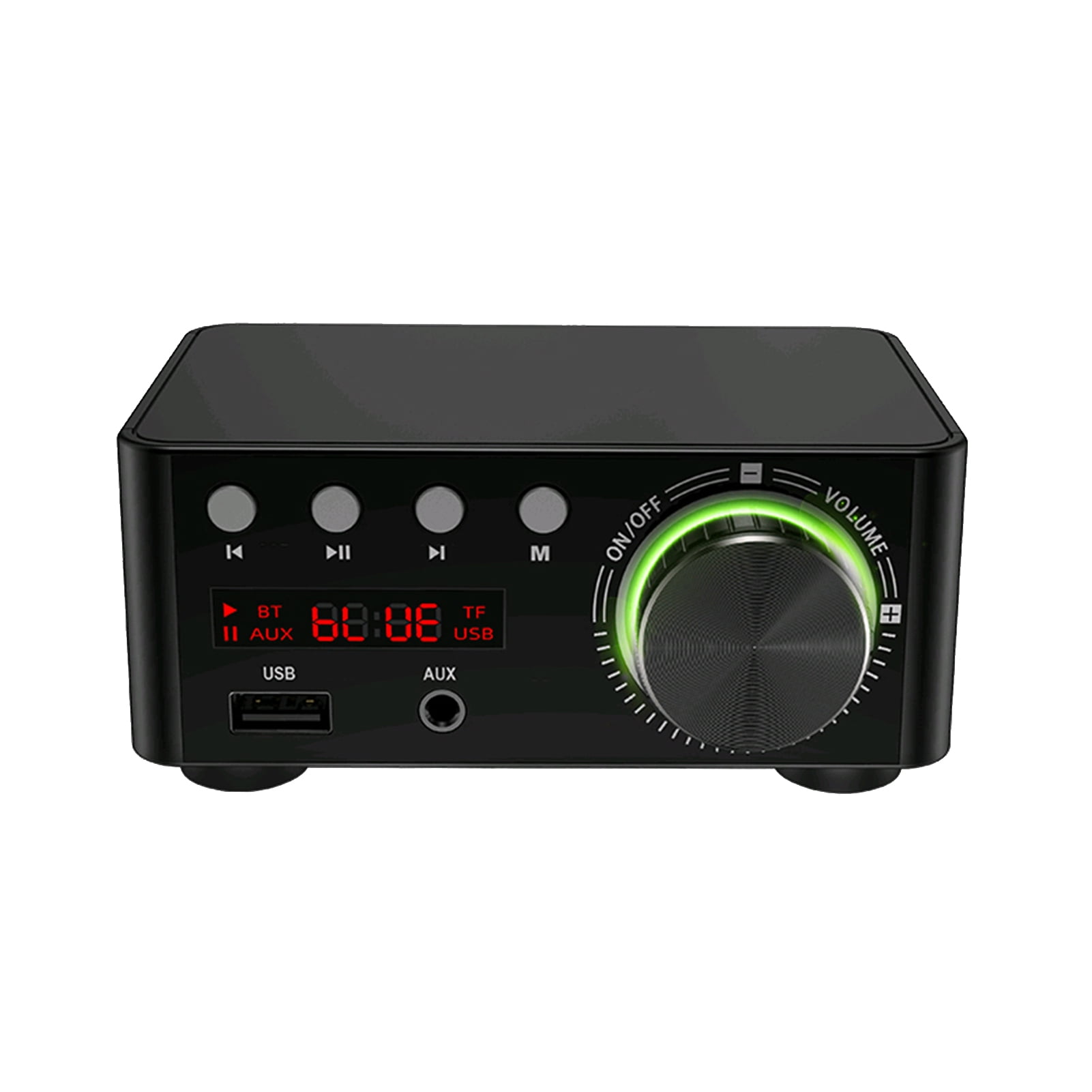 HIFI BT5.0 Digital Amplifier Mini Stereo Audio Amp 100W Dual Channel