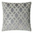 thumbnail image 2 of Sparkles Home  Pearl Lattice Pillow Specialty - Ivory/Grey, 2 of 3