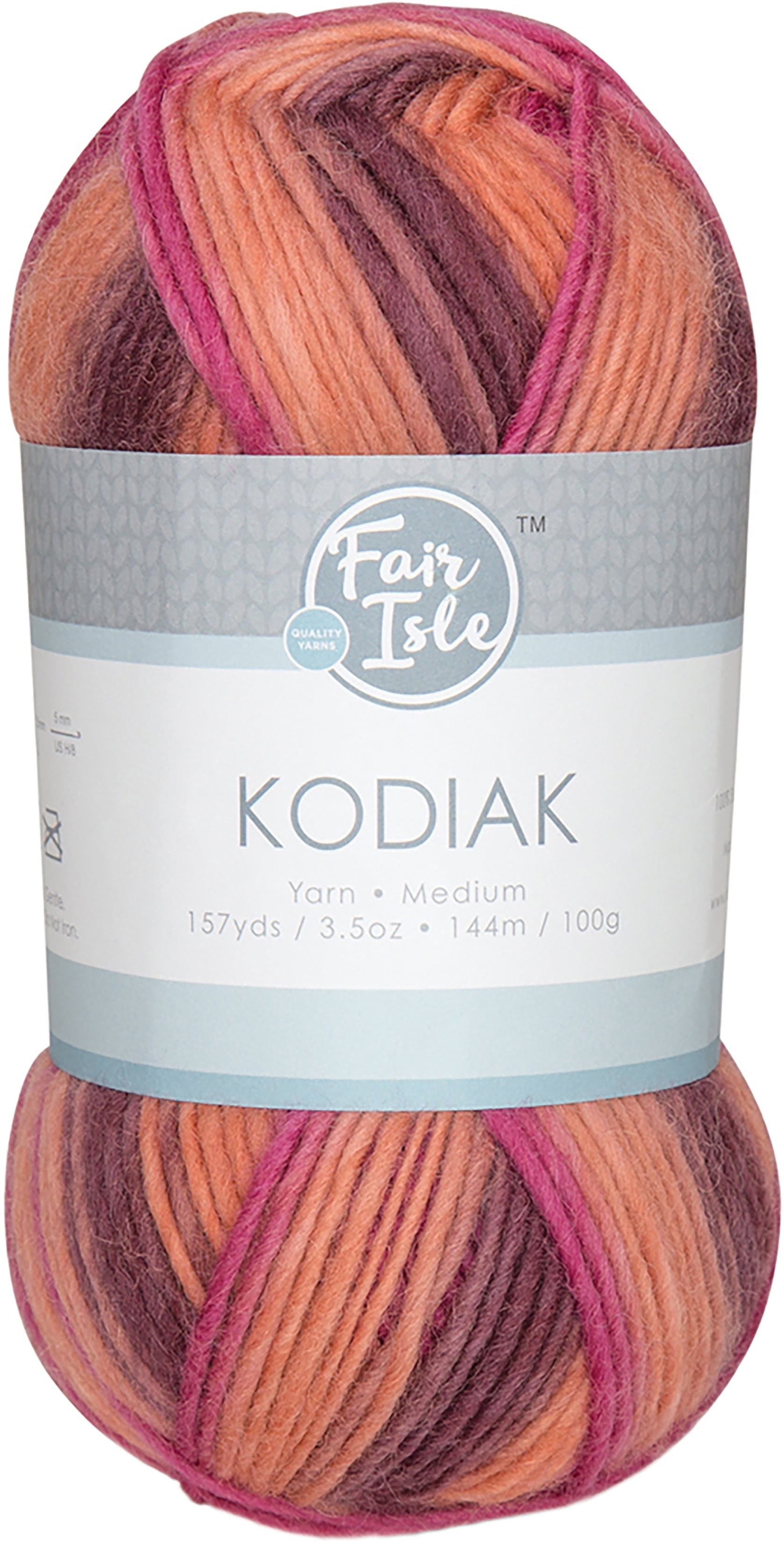 Fair Isle Kodiak Space Dye YarnHarbor