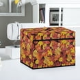 thumbnail image 5 of HELLHERO Fallen Leaves Sewing Machine Cover Easy to Organizer Waterproof Cover with Storage Pocket and Carrying Handle, 5 of 8
