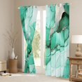 thumbnail image 3 of Manfei Marble Watercolor Blackout Curtains Set of 2 (52x84 Each) for Boys Girls,Stone Pattern Window Curtains,Abstract Gradient Curtains and Drapes,Lightweight Room Decor, 3 of 6