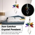 thumbnail image 7 of Crystal Rainbow Angel Ornament Chakra Hanging Suncatcher,Window Sun Suncatcher,Home Porch Window Deocr, 7 of 7