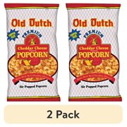 (2 pack) Old Dutch Air Popped Cheddar Cheese Popcorn Super Size, 13.5 oz.