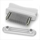 thumbnail image 1 of Regalo perfecto para chefs, herramienta para ablandar carne de cocina con cuchillas de acero inoxidable, fácil de usar y limpiar, construcción inigualable, garantía de sabor delicioso (blanco), 1 of 5