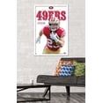 thumbnail image 2 of NFL San Francisco 49ers - Christian McCaffrey Feature Series 24 Wall Poster, 22.375" x 34" Framed, 2 of 4