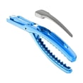 thumbnail image 2 of Stainless Steel Crawfish Peeler, Seafood Shelling Tool With Nail Protection Feature, for Kitchen and Restaurant Use, Blue, 2 of 9
