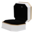 thumbnail image 1 of Caja De Anillo De Luz LED, Caja De Lujo De Anillo Cuadrado Para Aniversario, 1 of 7