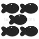 thumbnail image 1 of 100PCS Personalized Pet ID Tag Fish Shape Stainless Steel Blank Engraved Pendant Accessories Key Ring Gift ShopWise Round, 1 of 12