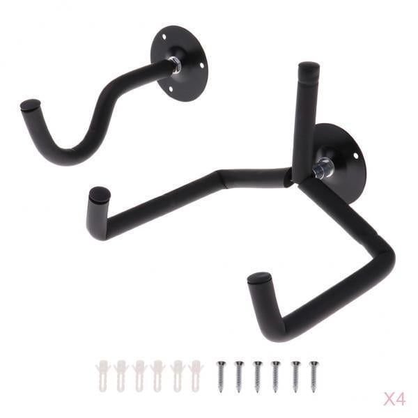 2/4 Uds Soportes de Pared de Guitarra para Mandolinas de Guitarra Soportes Laterales - 4 piezas Sunnimix soporte de suspensión de pared de listones