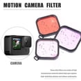 thumbnail image 1 of AURARMLET 3Pcs Plastic Diving Lens Filter with Waterproof Protective Case for Camera Use, 1 of 7