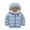 Light Blue, variant on BAODANN Baby Girl Boy Winter Warm Thick Hooded Coats Toddler Warm Padded Jackets Kids Boy Hooded Jacket down Jacket Kid Lined Jackets for Boys Boys Mixed Media Jacket Winter Boy Coats