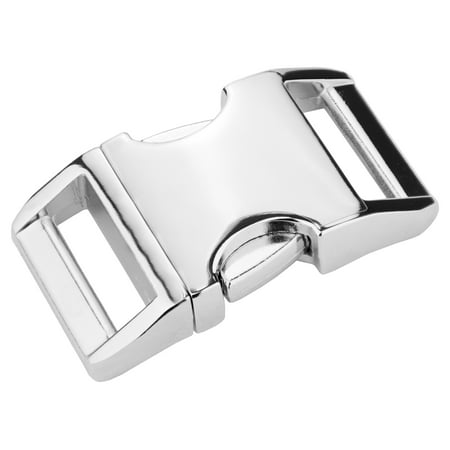 - 1 Inch Contoured Aluminum Side Release Buckles