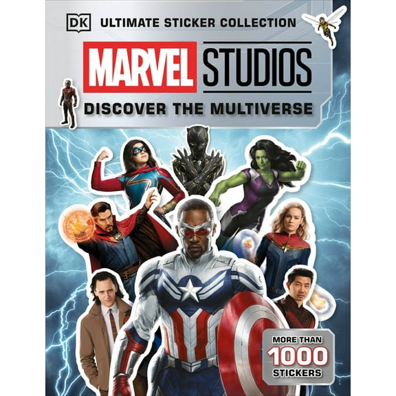 Ultimate Sticker Collection Marvel Studios Discover the Multiverse Ultimate Sticker Collection: More Than 1000 Stickers, (Paperback)