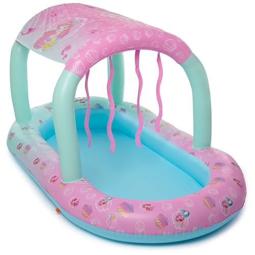 SwimWays Disney Princess Ariel Water Castle Deluxe Inflatable Above-Ground Pool