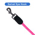 thumbnail image 4 of Pawtitas Reflective Dog Leash Large Rope Reflective Dog Leash 6 ft Paracord Lead Strong and Comfortable - Pink Dog Leash, 4 of 8