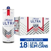 Michelob ULTRA Superior Light Beer, Domestic Lager, 18 Pack 12 fl oz Aluminum Cans 4.2% ABV