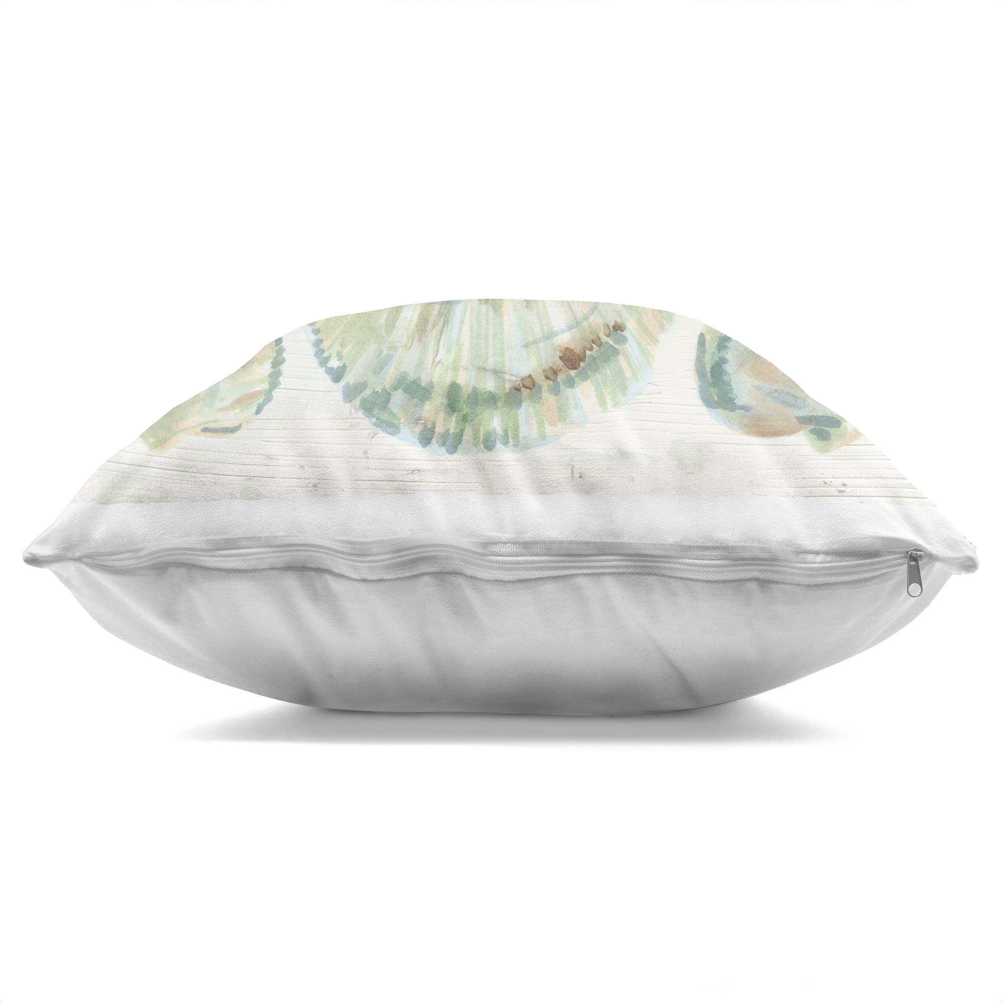 Stupell Industries Saltwashed Shells Symmetry Decorative Printed Throw Pillow, design by June Erica Vess