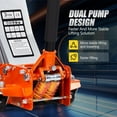 thumbnail image 3 of Ktaxon 3 Ton Floor Jack, Low Profile Hydraulic Car Jack for SUVs & Trucks, Orange, 3 of 7