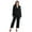 Black, variant on Women's Plus Size Cool Hand Classic Blazer