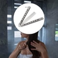 thumbnail image 2 of facefd Butterfly Comb Mustache Beard Brushes Practice Comb for Beginners Training Argent, 2 of 9