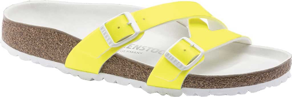 birkenstock yao neon yellow