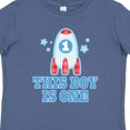 thumbnail image 4 of Inktastic 1st Birthday Boy Rocket Ship Boys Baby T-Shirt, 4 of 5
