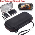thumbnail image 2 of Handheld Game Console Carrying Case For Trimui Smart Pro EVA Hard Travel Storage Bag Video Game Console Portable Bag black, 2 of 6