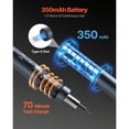 thumbnail image 3 of Electric Precision Screwdriver Set, 48 Magnetic Bits, Mini Electric Screwdriver With Magnetic Storage Box, S2 Steel Bits, LED Light, Type-C Charging, For Phone, Laptop, And Electronics Repair, 3 of 10