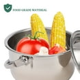 thumbnail image 5 of Stainless Steel Stew Pot Non-stick Cooking Pot Multi-functional Soup Pot, 5 of 6