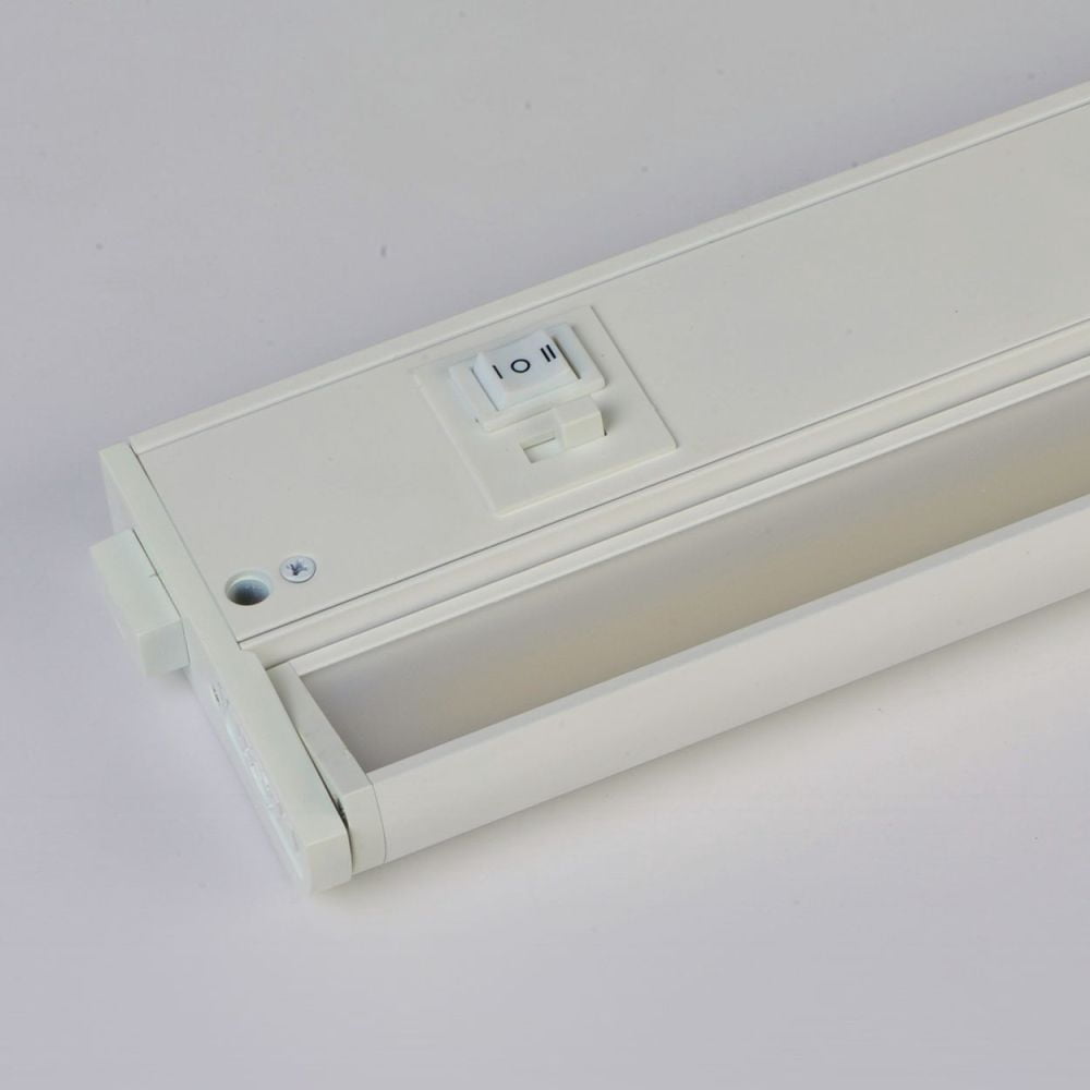 Maxim Lighting 89862WT 6 in. CounterMax 5K 2700-5000K LED Under Cabinet Light, White
