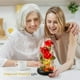 thumbnail image 4 of Regalo floral Dream of Flowers La Bella y la Bestia, rosa con LED, 4 of 7