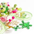 thumbnail image 3 of Jesse James Beads Glass and Metal Holiday Bead Mix in Holiday Pop, Green, 3 of 7