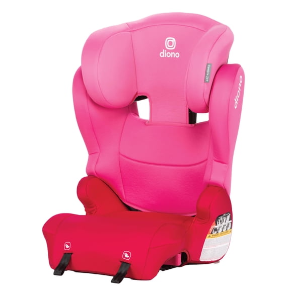 Diono Cambria 2XT XL, conectores de doble pestillo, asiento elevador con posicionamiento de cinturón 2 en 1, elevador con respaldo alto y respaldo sin respaldo con espacio y espacio para crecer, 8 año