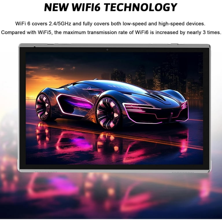 10'' Android 12 Tablet, 2 in 1 with Keyboard, 32GB ROM/512GB