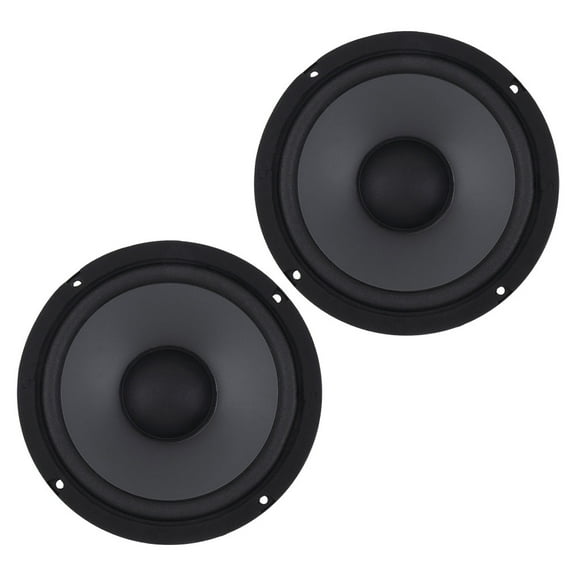 Raindrops 2Pcs Black Car Door Speakers Full Range 4 Ohm Automotive Speaker Kit