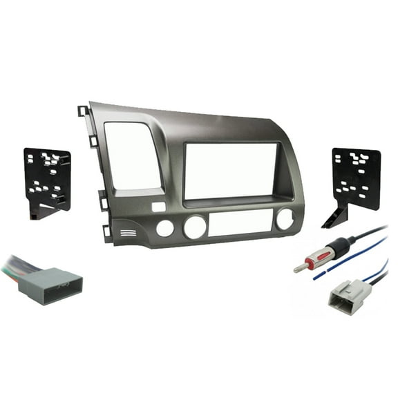 Metra Honda Civic 2009-2011 Single/Double DIN Stereo Radio Install Dash Kit, Taupe