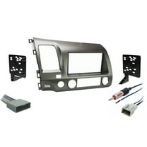 Metra Honda Civic 2009-2011 Single/Double DIN Stereo Radio Install Dash Kit, Taupe